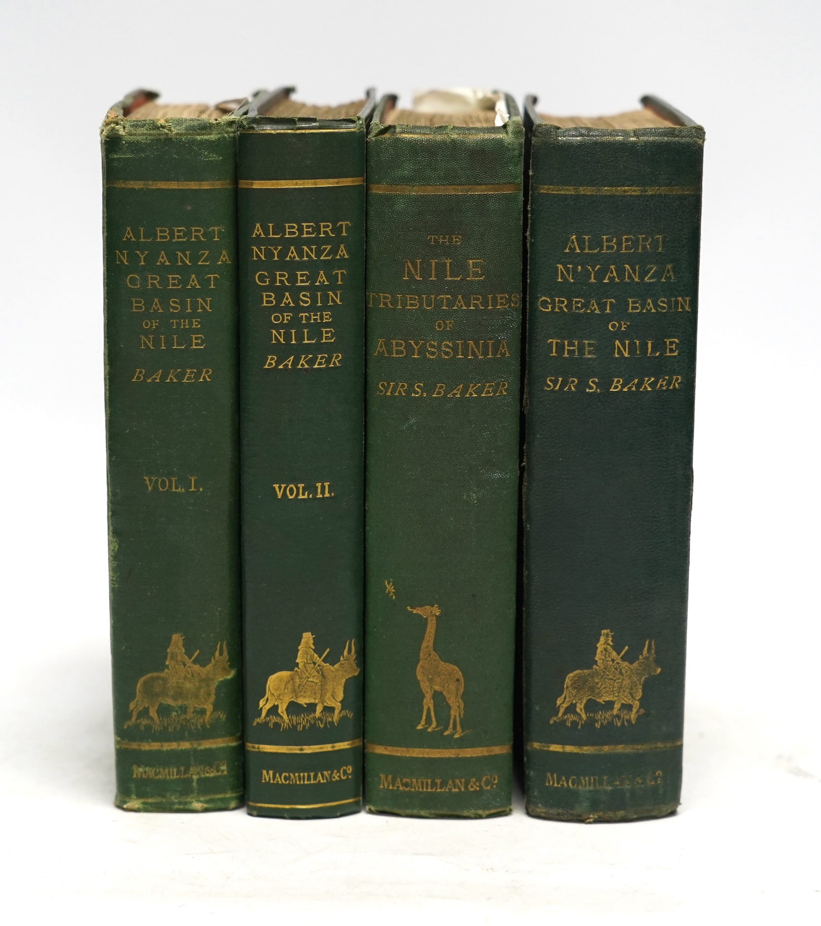 A collection of books relating to Travel: Africa